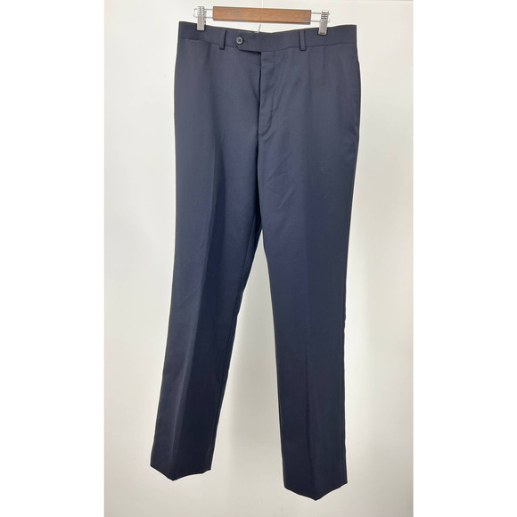 Tommy Hilfiger Dark Navy Suit Set Blazer and Pants Men's Size - Picture 5 of 12